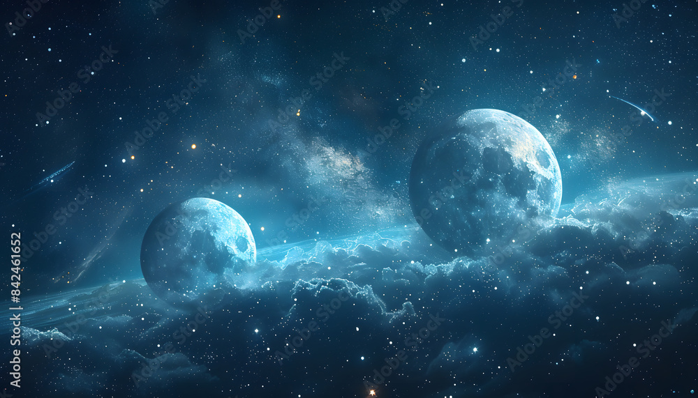 Obraz premium space background