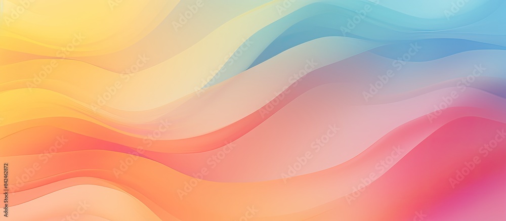 Colorful gradient background with a grainy noise effect, ideal for art product design, social media posts, trendy vintage looks, brochures, and banners, featuring copy space image. Colorful gradient background with a grainy noise effect, ideal for art product design, social media posts, trendy vintage looks, brochures, and banners, featuring copy space image.