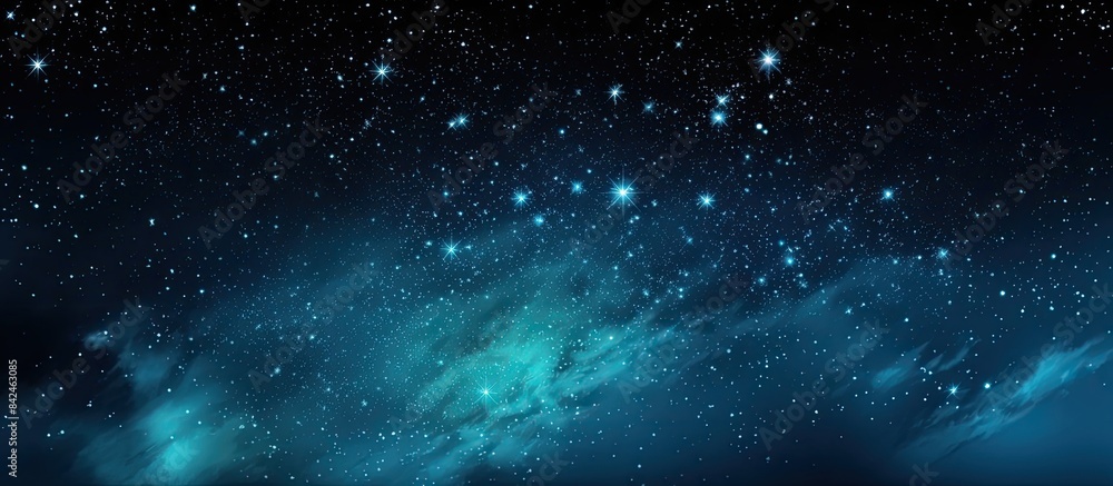 A photograph capturing stars in the night sky with a dark background, suitable for adding text or graphics, is referred to as a copy space image. A photograph capturing stars in the night sky with a dark background, suitable for adding text or graphics, is referred to as a copy space image.
