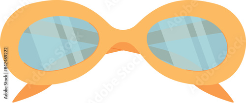 Sunglasses and eyewear protection, creative sun glasses and trendy uv block eye wear, flat sunscreen moisturizer pack, cartoon sunblock spray tube, vector skin protection lotion bottle,