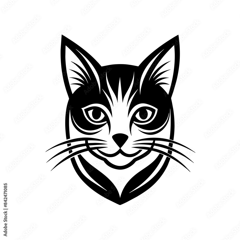 Cat logo vector art illustration Cat logo vector art illustration
