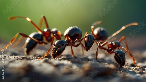 Ants Expanding Their Nest Structures to Accommodate Growing Populations  © Avalon