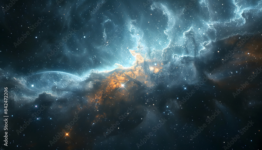 Fototapeta premium space background