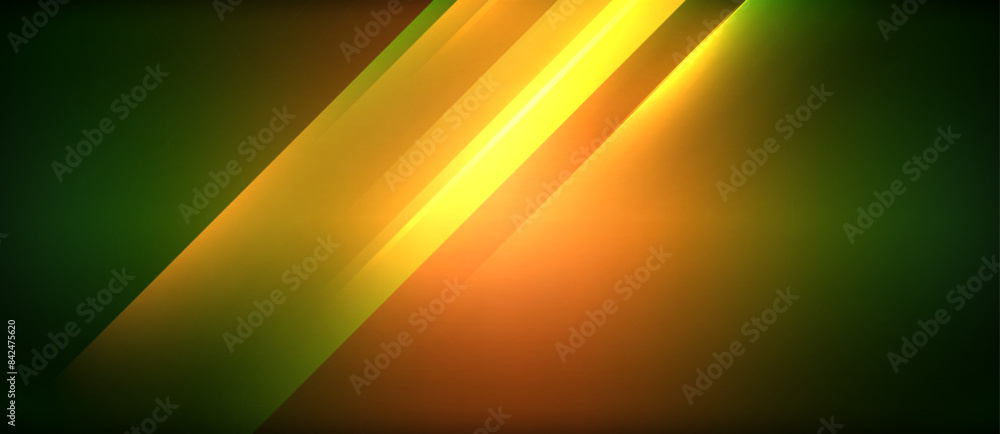 Neon dynamic diagonal light rays background. Techno digital geometric concept design for wallpaper, banner, presentation, background Neon dynamic diagonal light rays background. Techno digital geometric concept design for wallpaper, banner, presentation, background