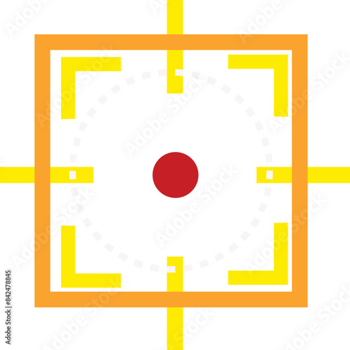 Gun Shooting Target vector