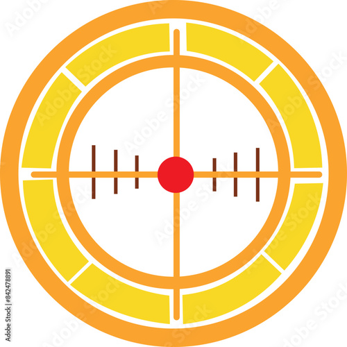 Gun Shooting Target vector