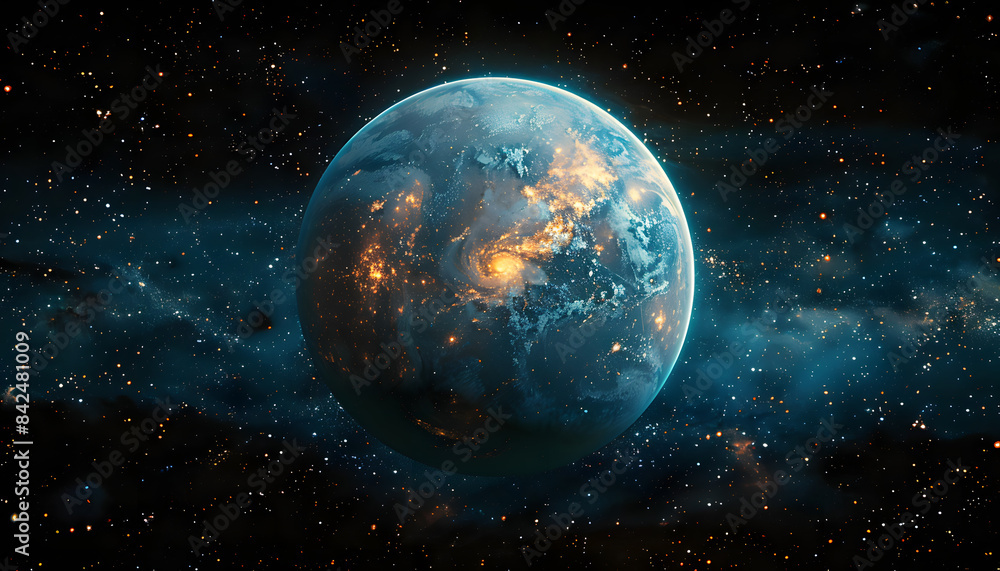 Fototapeta premium space background