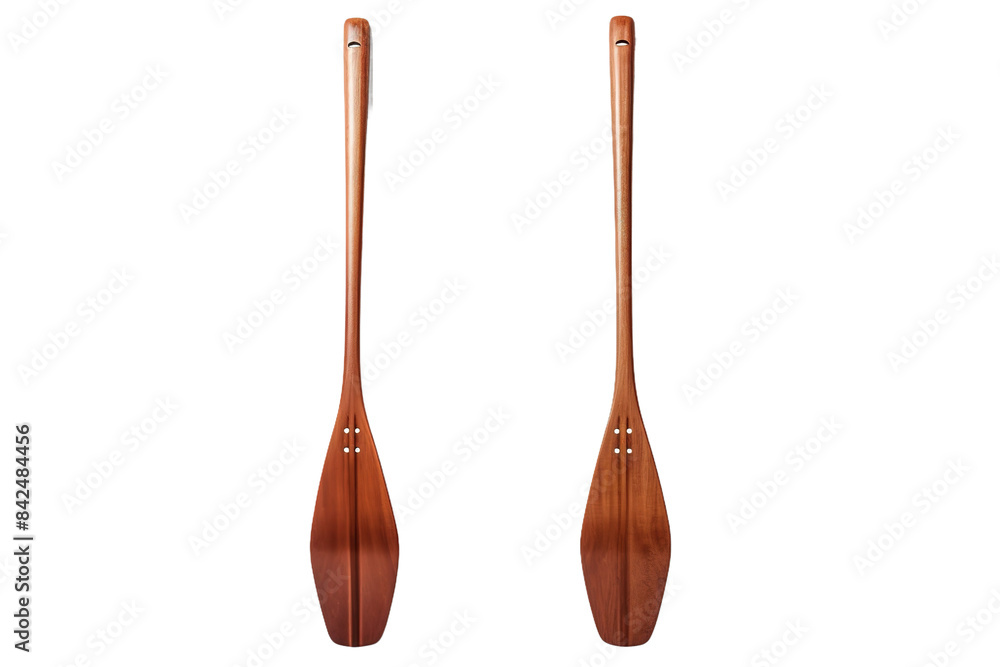 The Harmony of Wooden Paddles on White or PNG Transparent Background. The Harmony of Wooden Paddles on White or PNG Transparent Background.