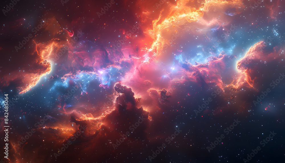 Fototapeta premium space background