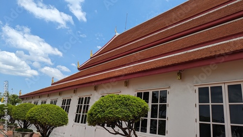 A traditional building in Thailand. Beautiful architecture.