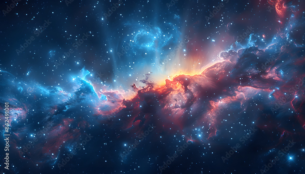 Fototapeta premium space background