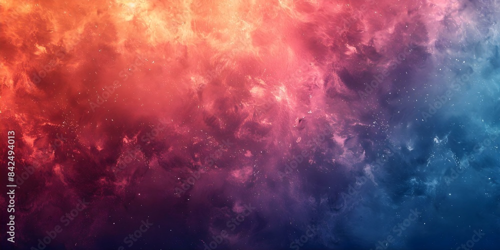 Naklejka premium Retro-Style Abstract Digital Wallpaper with Grainy Texture and Color Gradient. Concept Abstract Design, Retro Style, Digital Wallpaper, Grainy Texture, Color Gradient