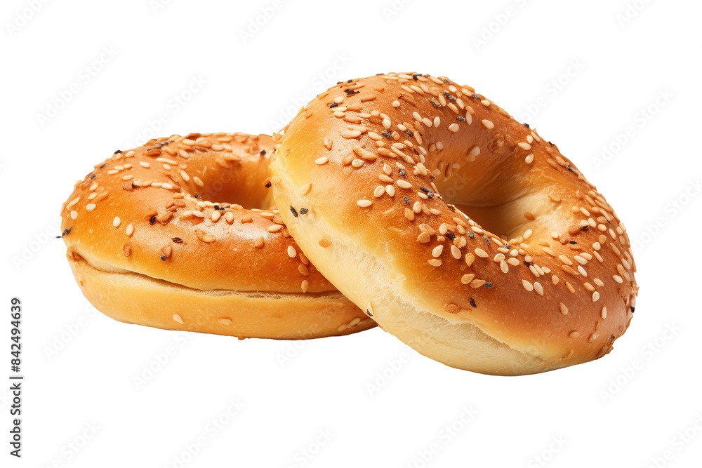 Twin Sesame Symmetry on White or PNG Transparent Background. Twin Sesame Symmetry on White or PNG Transparent Background.