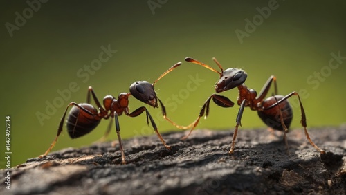 Ant Colony Hierarchy Ensuring Efficient Task Management and Resource Allocation
 photo