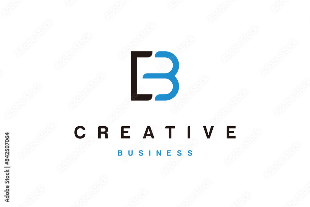 CB letter design logo concept modern premium vector template CB letter design logo concept modern premium vector template