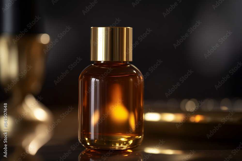 Luxurious Face Oil Blend in an Amber Bottle Luxurious Face Oil Blend in an Amber Bottle