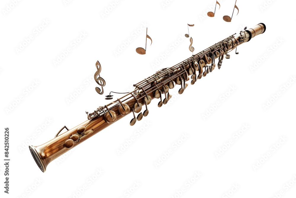 Many Instruments No Background Long, Wooden Instrument With Many Keys And A Bell, Musical Instrument ...
