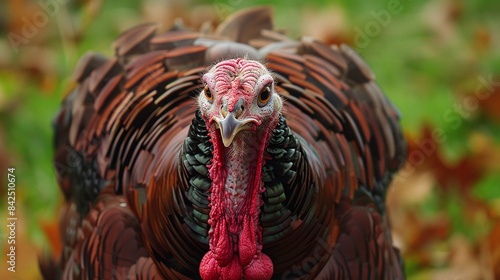 turkey portrait, animal photography