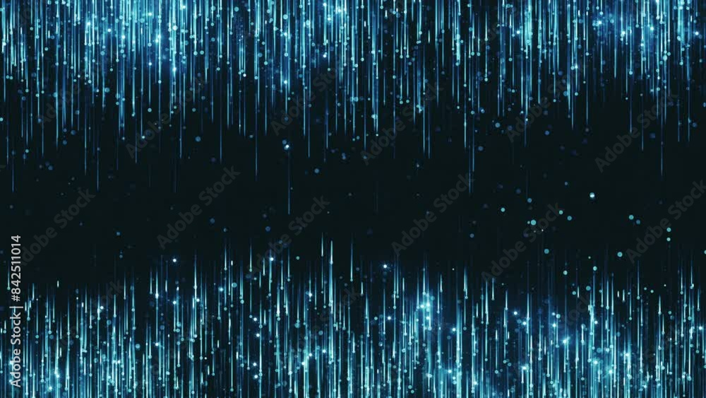 Blue Particles and Lines Frame. Flying Particles and Vertical Lines. Looped video. Blue Particles and Lines Frame. Flying Particles and Vertical Lines. Looped video.