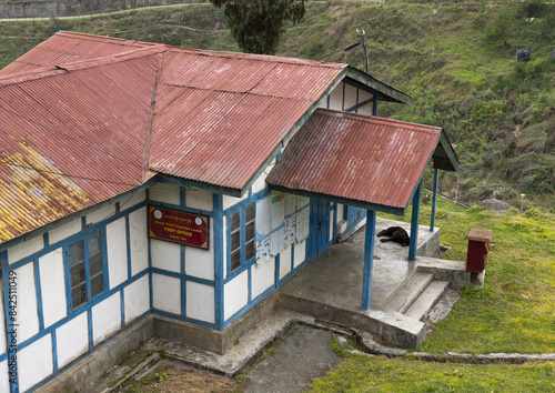 Post office building, Trongsa District, Trongsa, Bhutan photo