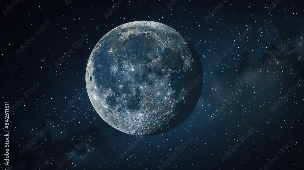 The celestial view of a crescent moon in the nighttime sky The celestial view of a crescent moon in the nighttime sky
