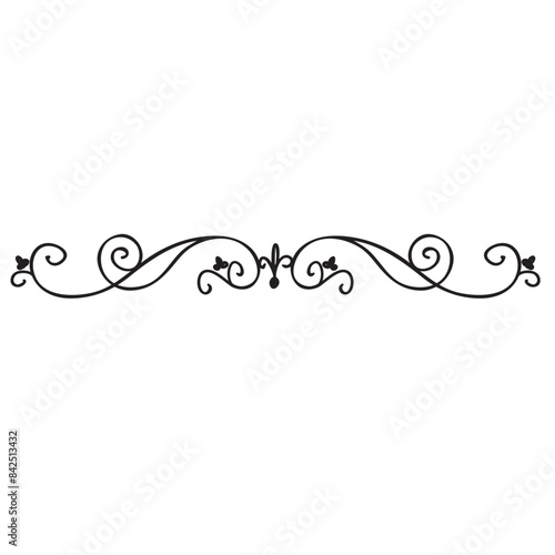 divider, decorative, swirl