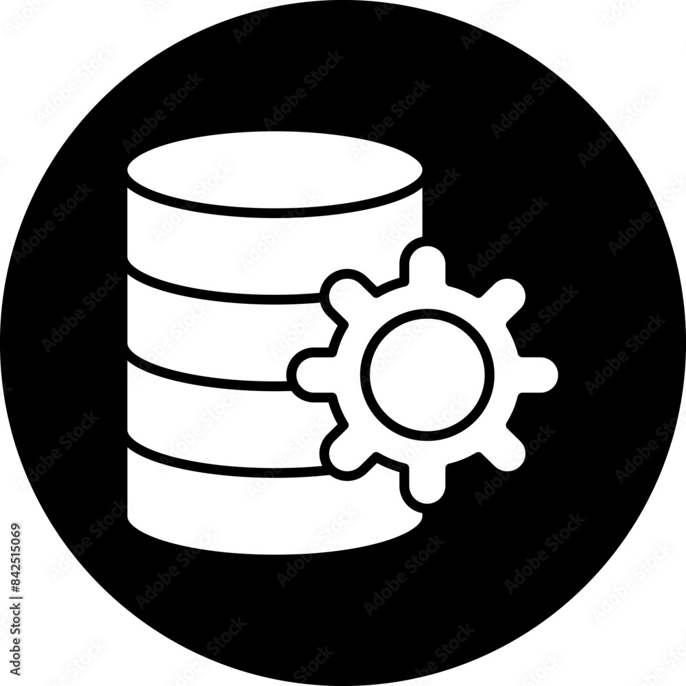 Vector Design Data Management Icon Style Vector Design Data Management Icon Style