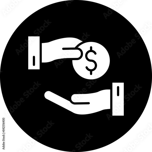 Vector Design Loan Icon Style