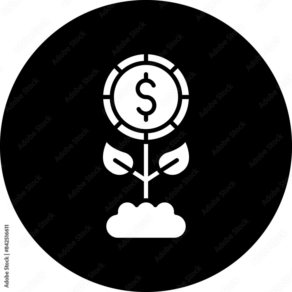 Vector Design Investment Icon Style Vector Design Investment Icon Style