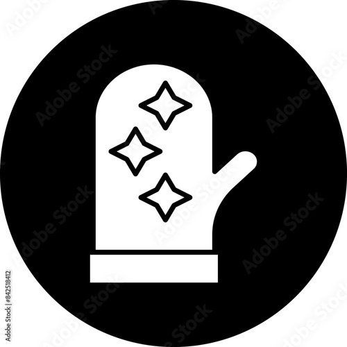 Vector Design Oven Mitt Icon Style
