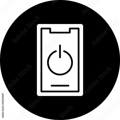 Vector Design Mobile Power Icon Style