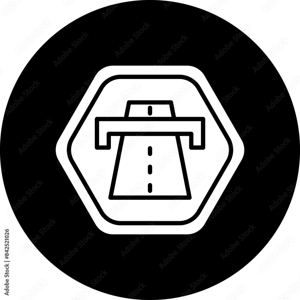 Vector Design Motorway Icon Style Vector Design Motorway Icon Style