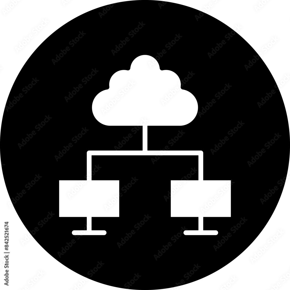 Vector Design Cloud Computing Icon Style Vector Design Cloud Computing Icon Style