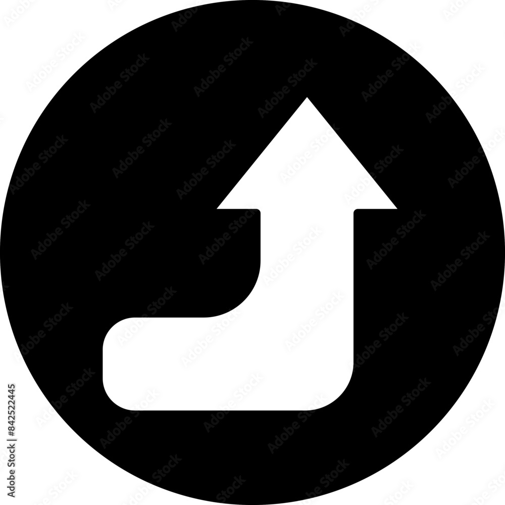 Vector Design Turn Up Icon Style Vector Design Turn Up Icon Style