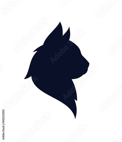 The symbol of a domestic cat.