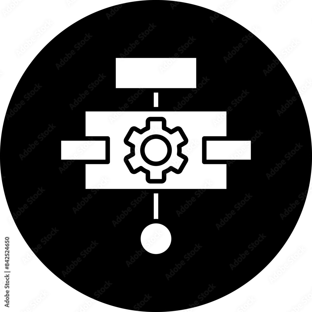 Vector Design Algorithm Icon Style Vector Design Algorithm Icon Style