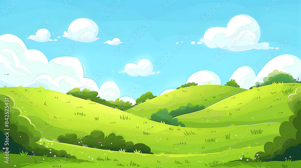 Obraz premium landscape with mountains