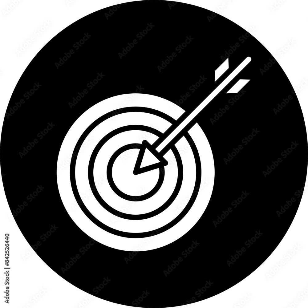 Vector Design Target Icon Style Vector Design Target Icon Style