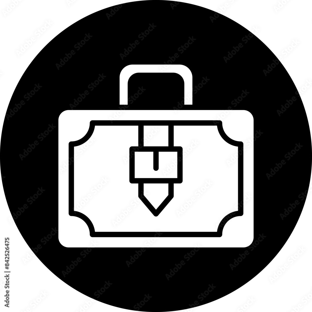Vector Design Briefcase Icon Style Vector Design Briefcase Icon Style