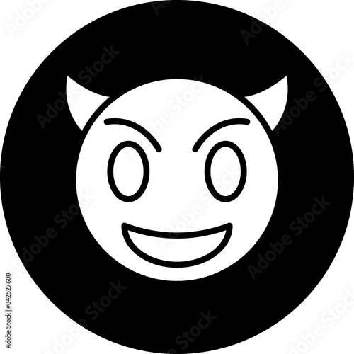 Vector Design Devil Icon Style