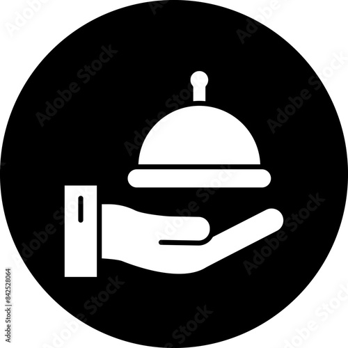 Vector Design Room service Icon Style