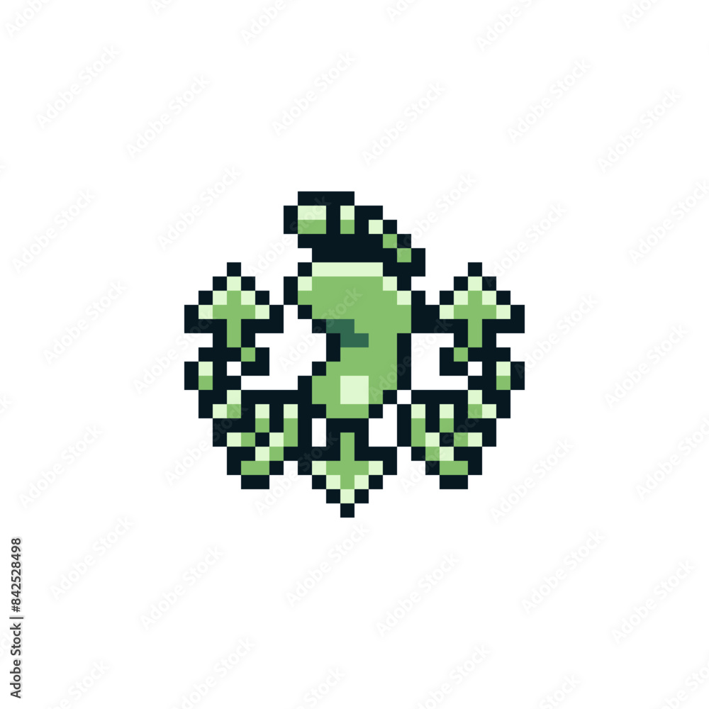 Achievement footprint pixel art icon, footprint, design for logo, web, mobile app, video game tournament emblem. 8-bit. Game assets. Isolated abstract vector illustration. Achievement footprint pixel art icon, footprint, design for logo, web, mobile app, video game tournament emblem. 8-bit. Game assets. Isolated abstract vector illustration.