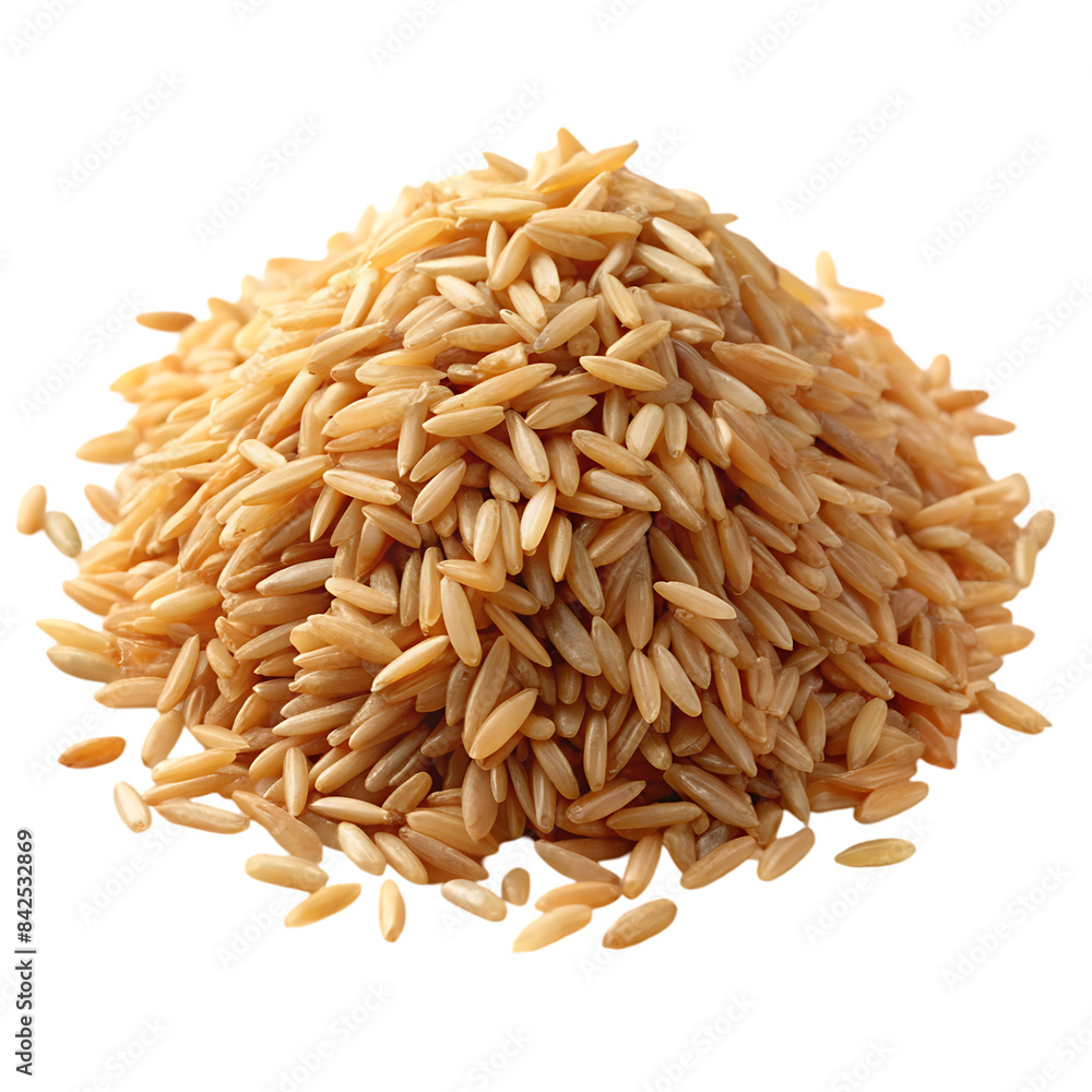 pile of brown rice transparent background pile of brown rice transparent background