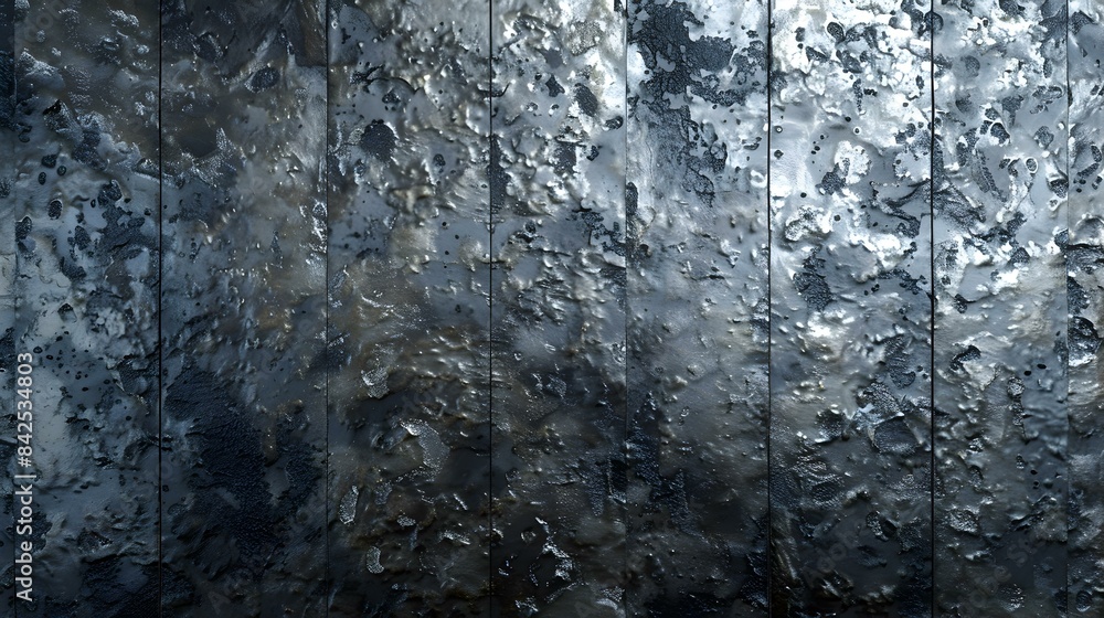 Obraz premium Background with fine grained cold metal texture