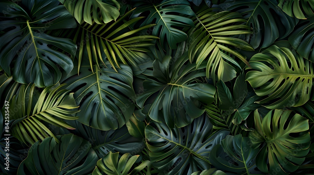 green leaves background green leaves background