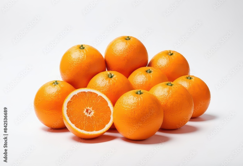 a pile of oranges sitting on top of each other a pile of oranges sitting on top of each other