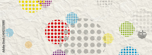 abstract circles texture background	