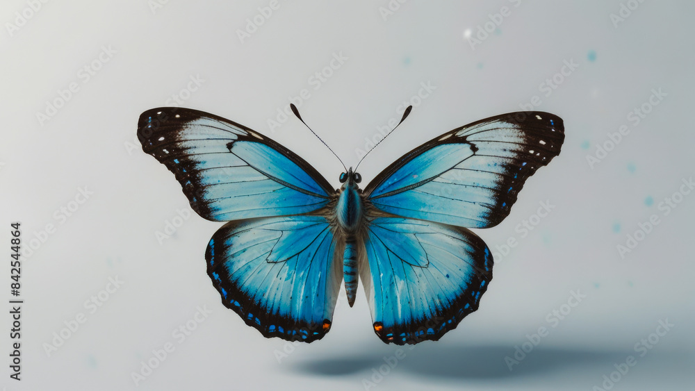 Fototapeta premium butterfly on a flower