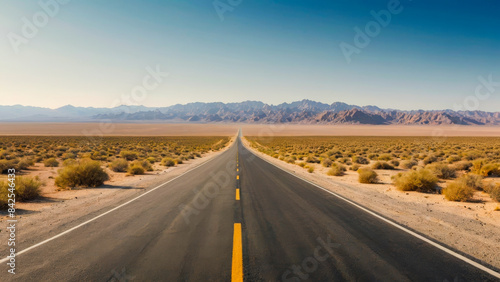highway in the desert
