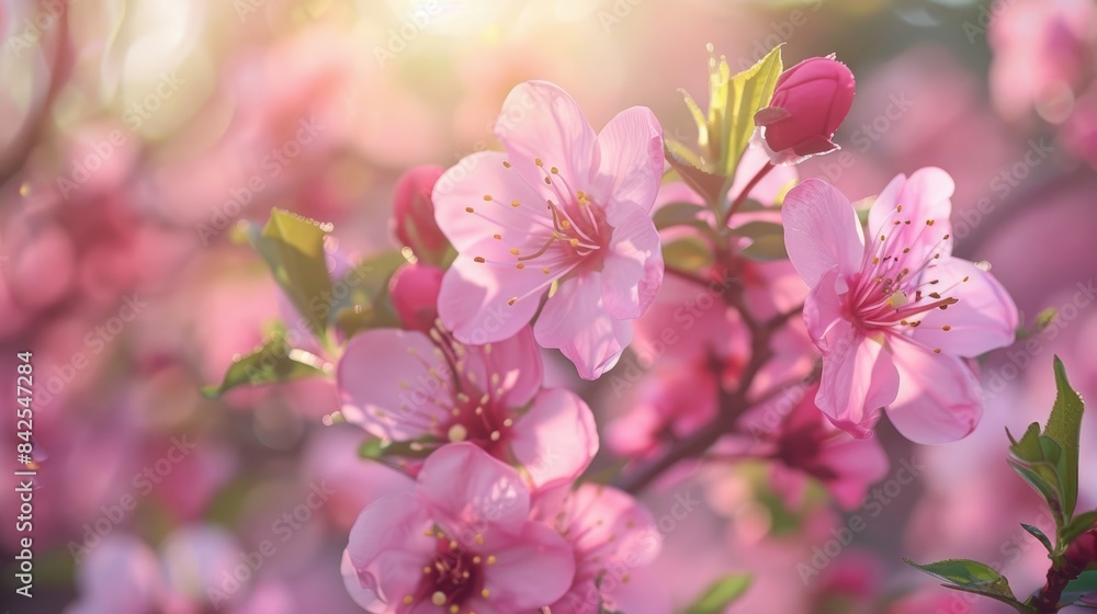 Lovely Blooms in the Spring Garden Lovely Blooms in the Spring Garden